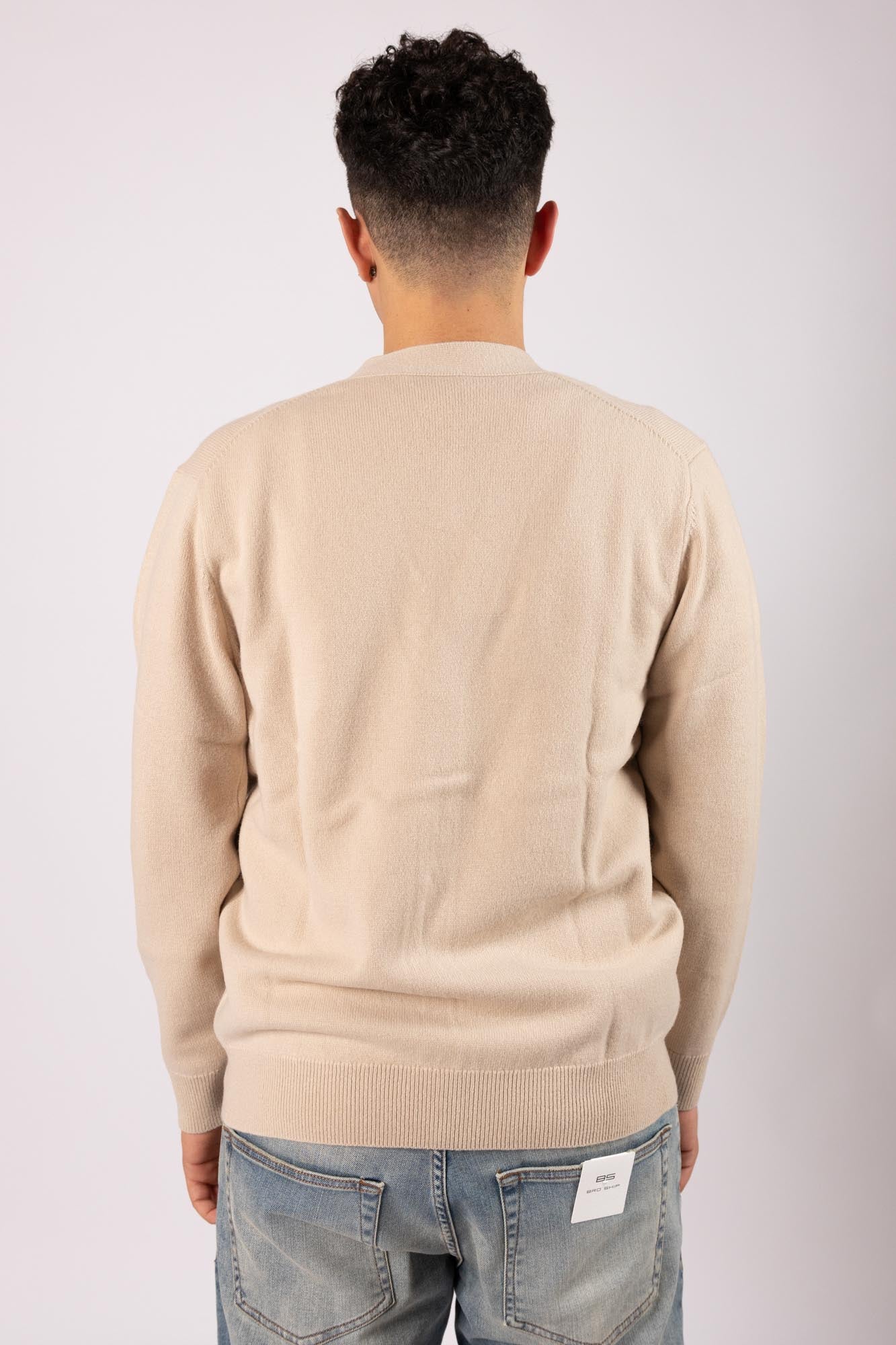 Cardigan Claq pura lana