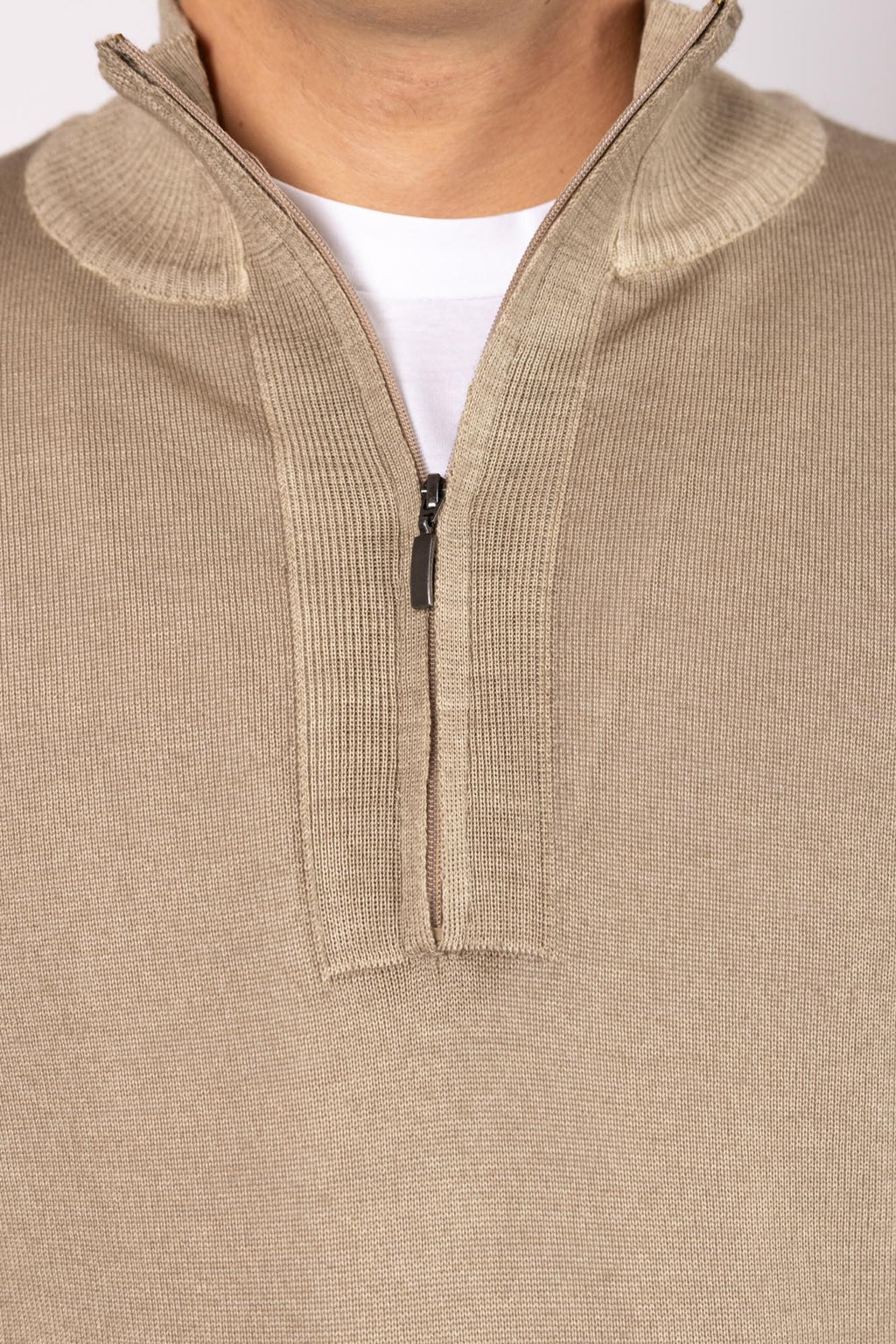 Cardigan Outfit mezza zip