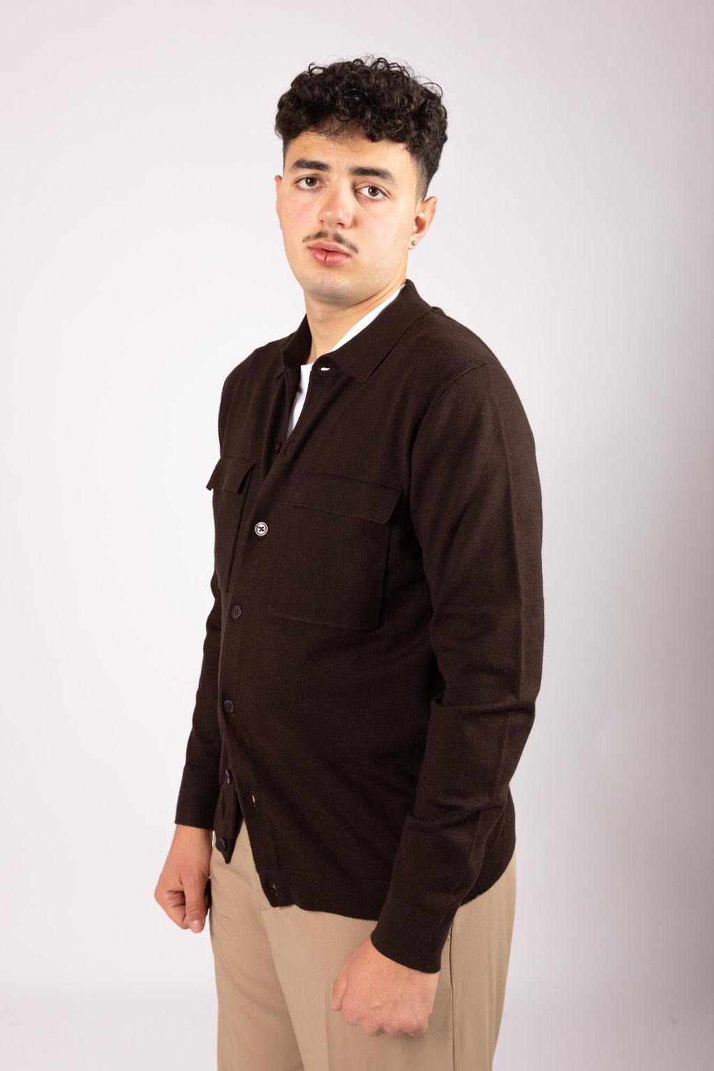 Cardigan Diktat doppio tascone