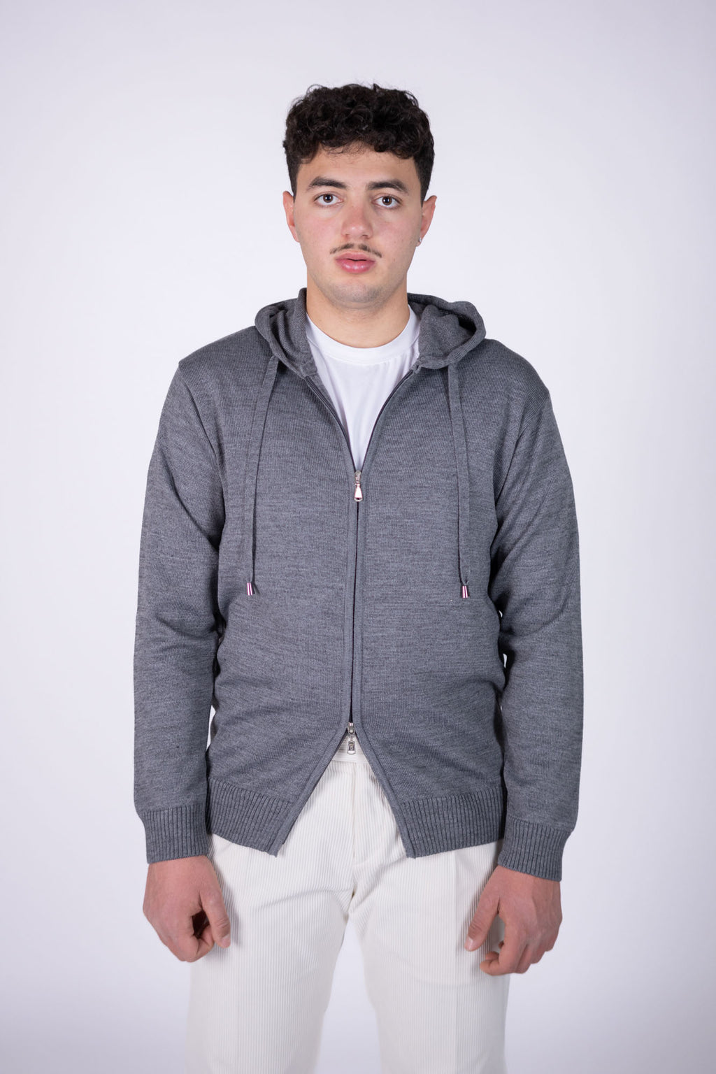 Cardigan Eredi Del Duca con zip