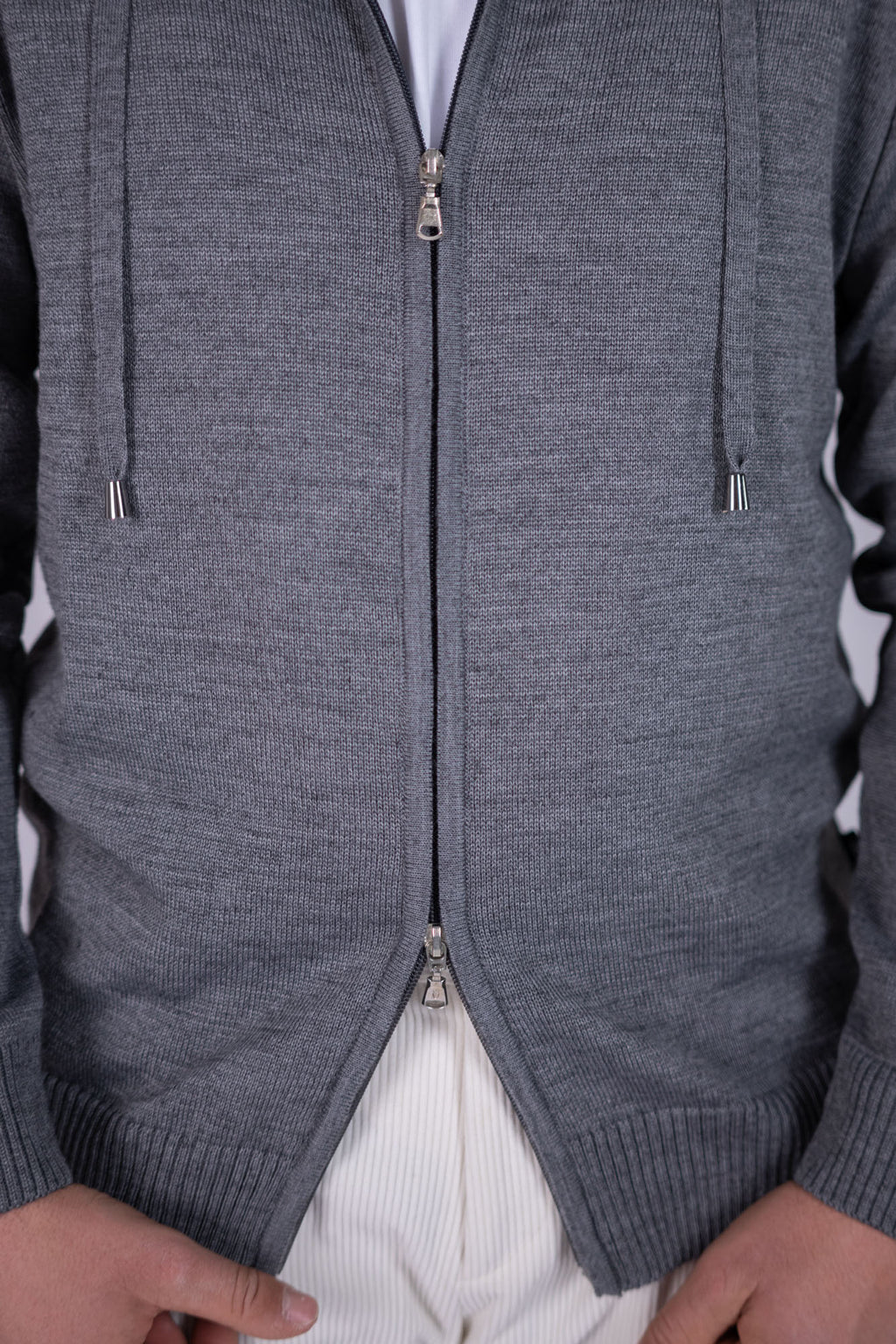 Cardigan Eredi Del Duca con zip