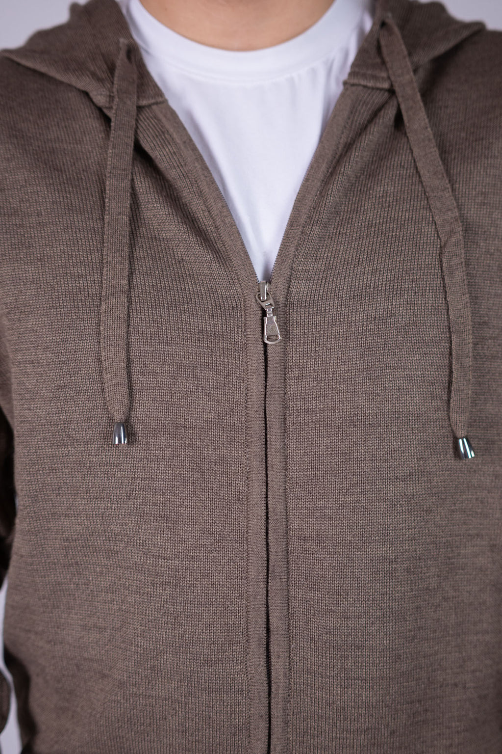 Cardigan Eredi Del Duca con zip