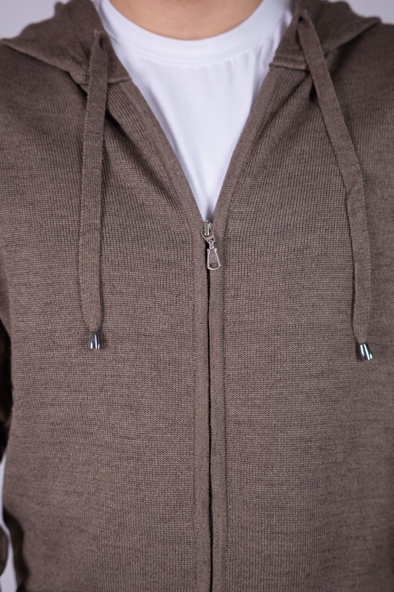 Cardigan Eredi Del Duca con zip