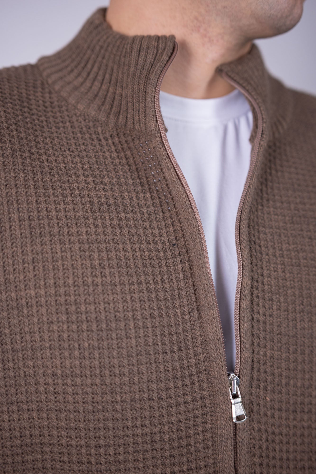 Cardigan Eredi Del Duca con zip