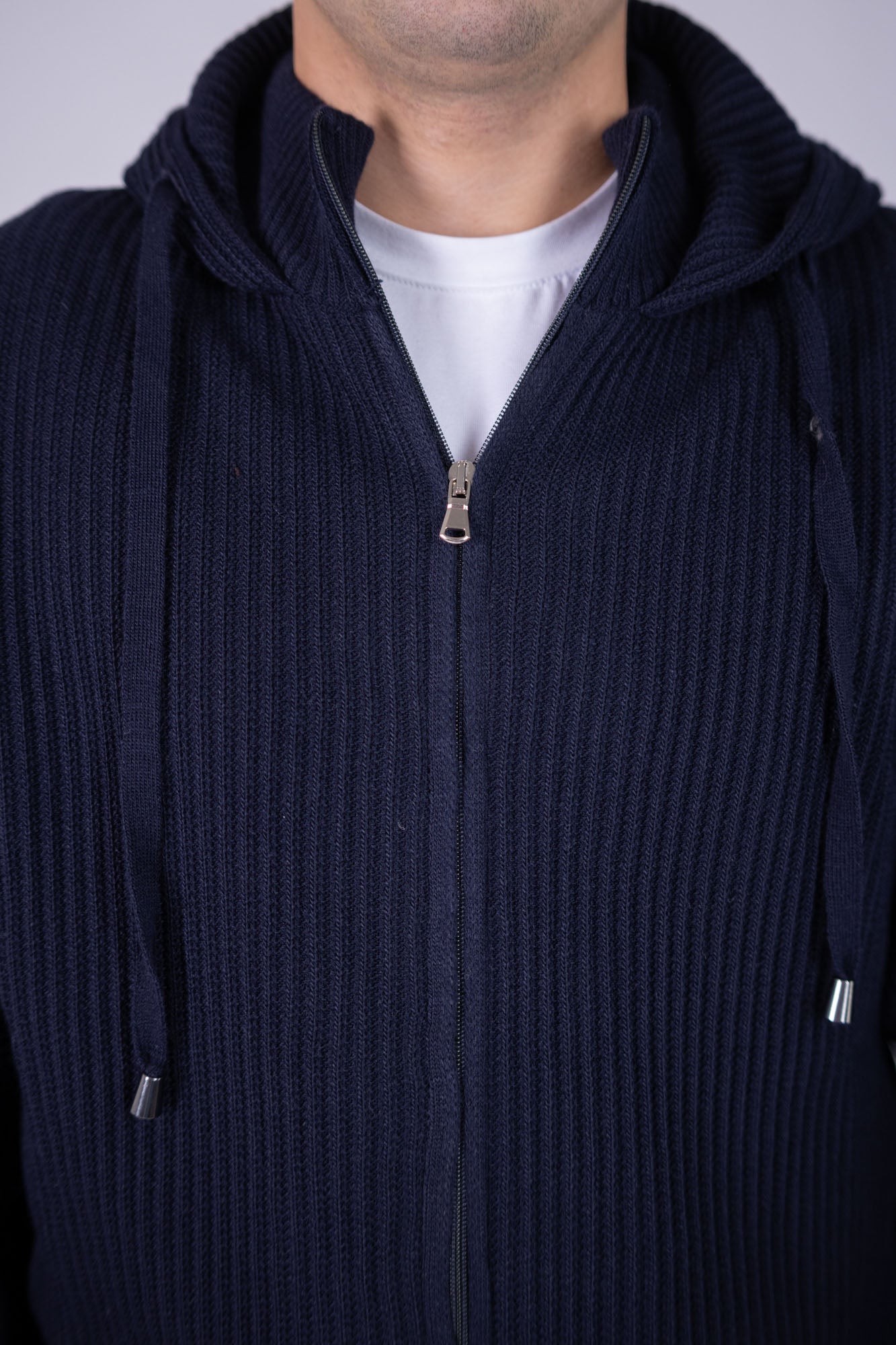 Cardigan Eredi Del Duca con zip