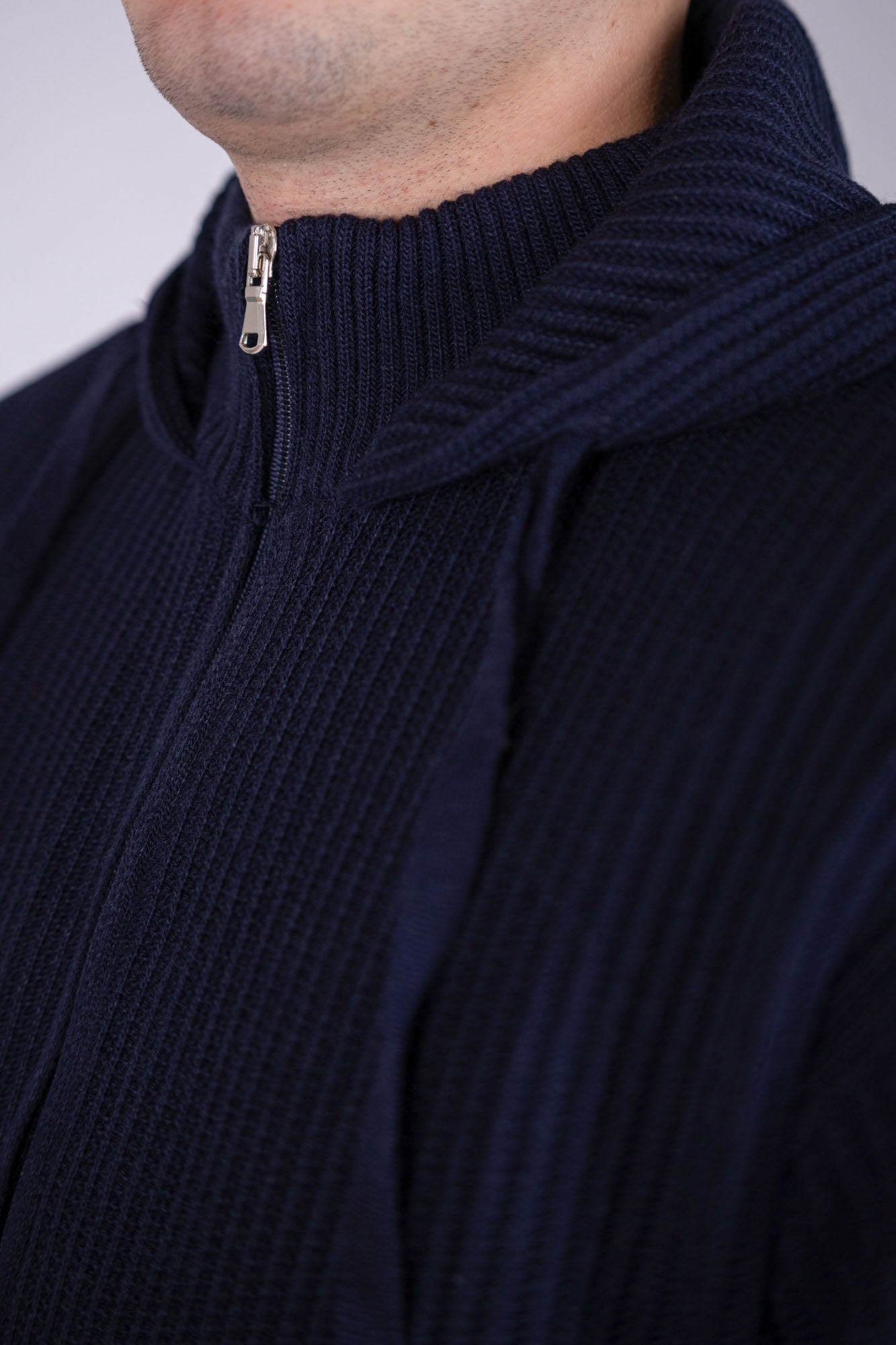 Cardigan Eredi Del Duca con zip