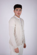 Cardigan Eredi Del Duca con treccia