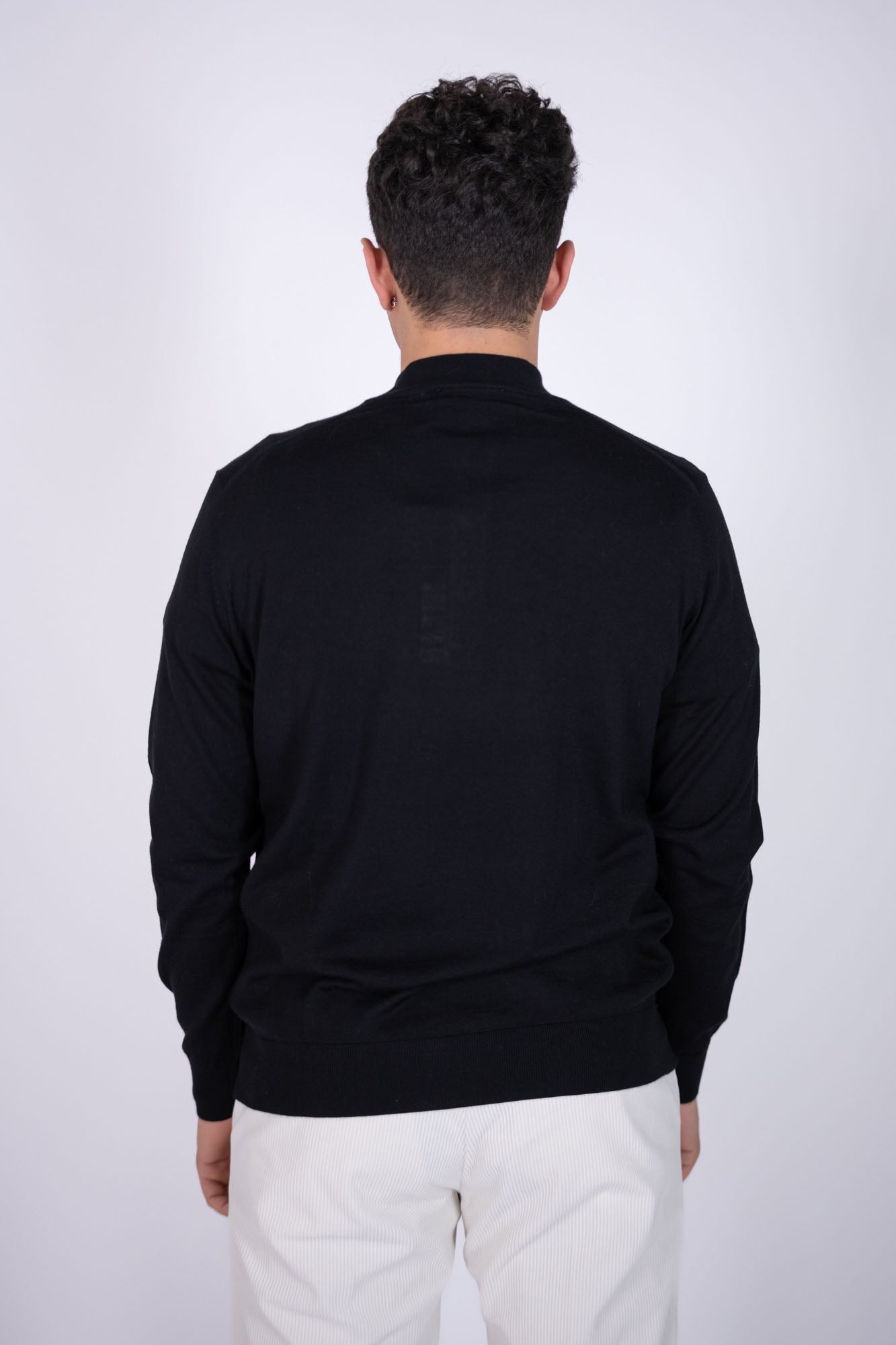 Polo Diktat merinos seta e cashmere
