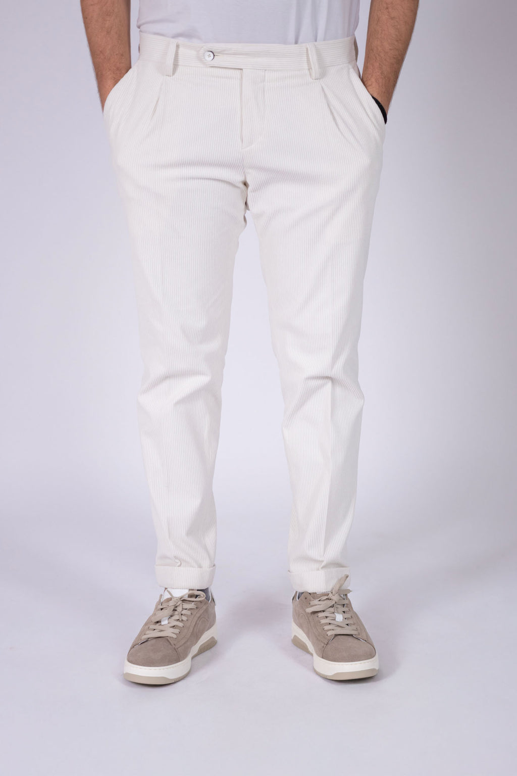 Pantalone Eredi Del Duca in velluto
