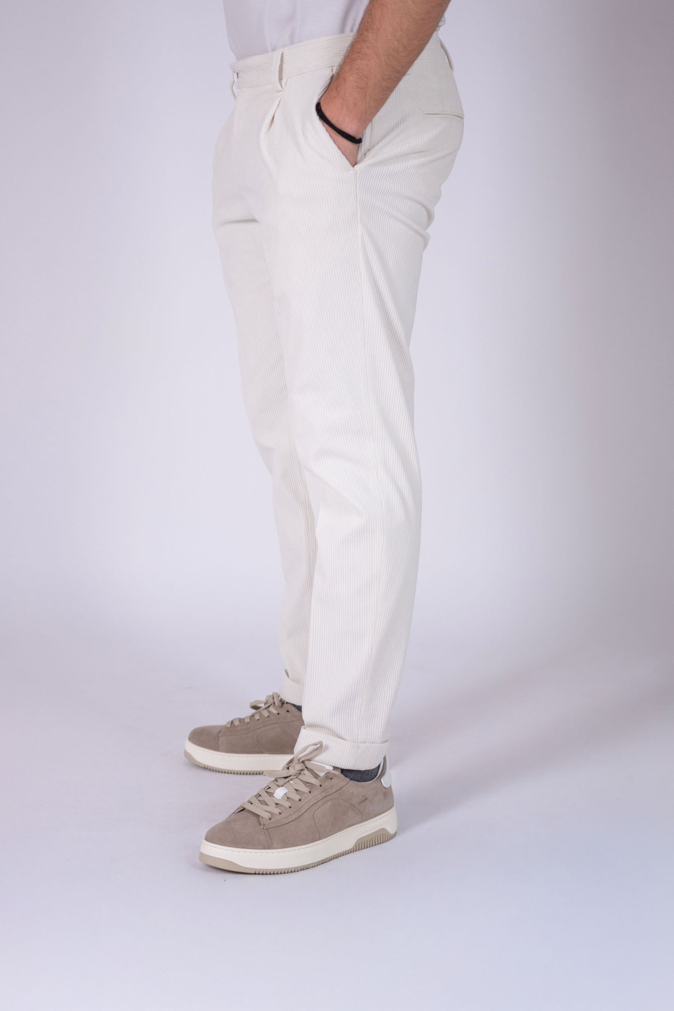 Pantalone Eredi Del Duca in velluto