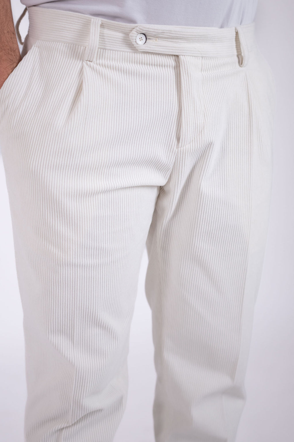 Pantalone Eredi Del Duca in velluto