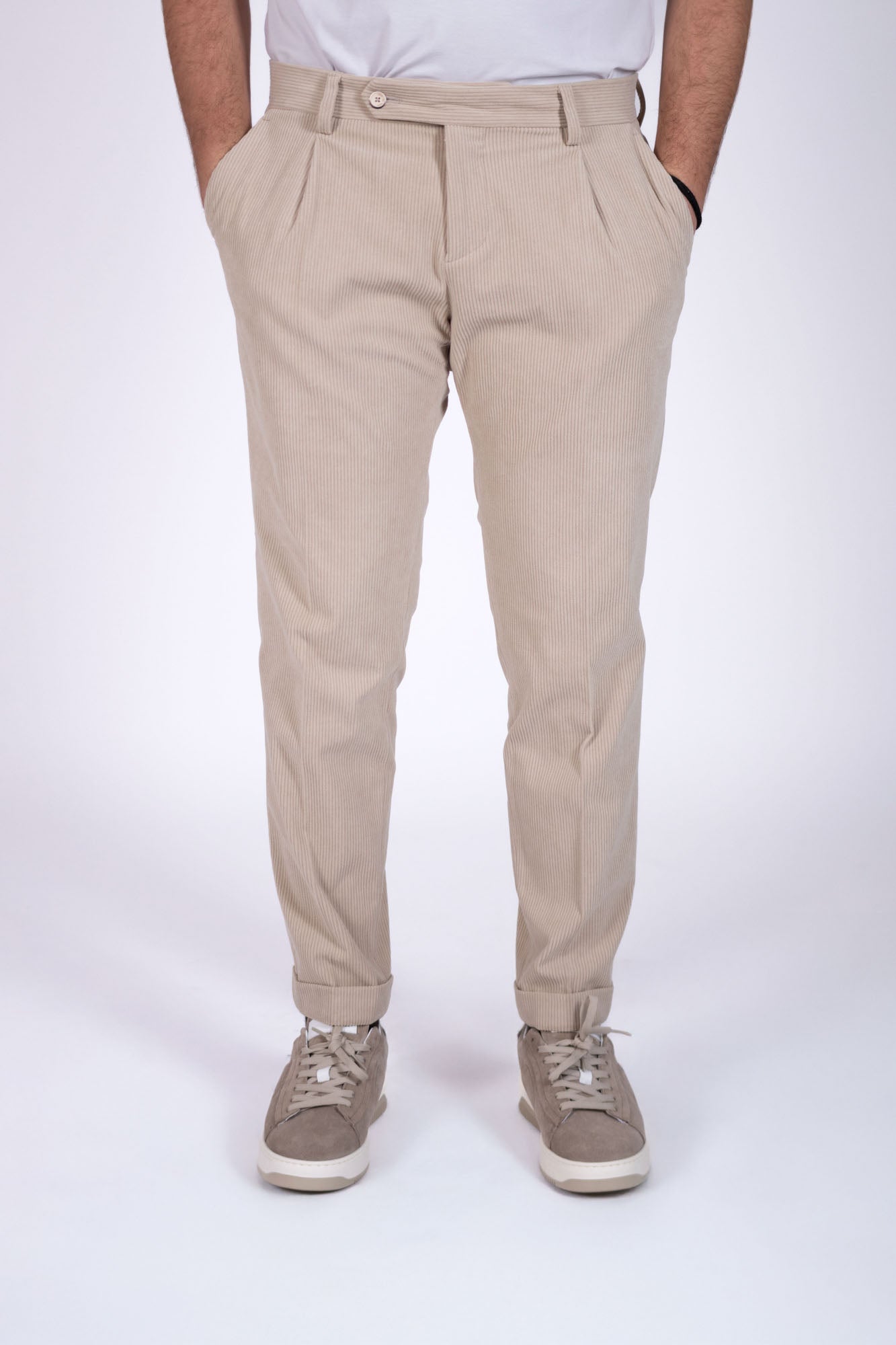 Pantalone Eredi Del Duca in velluto
