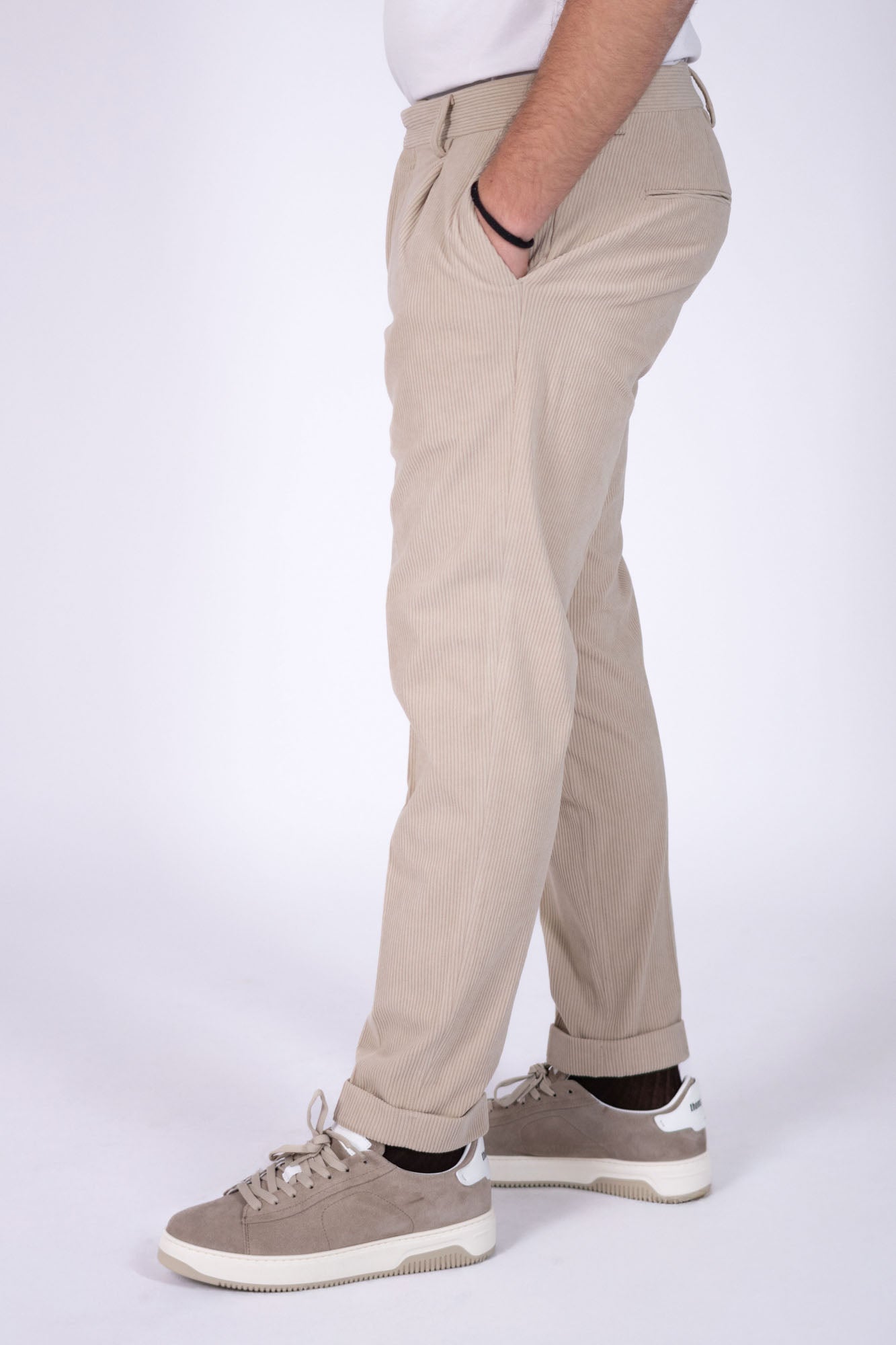 Pantalone Eredi Del Duca in velluto