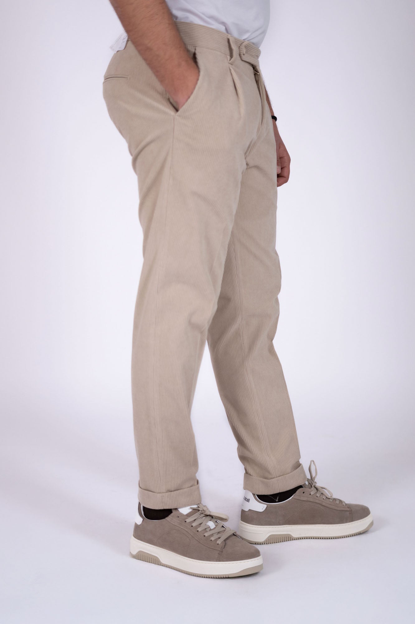 Pantalone Eredi Del Duca in velluto