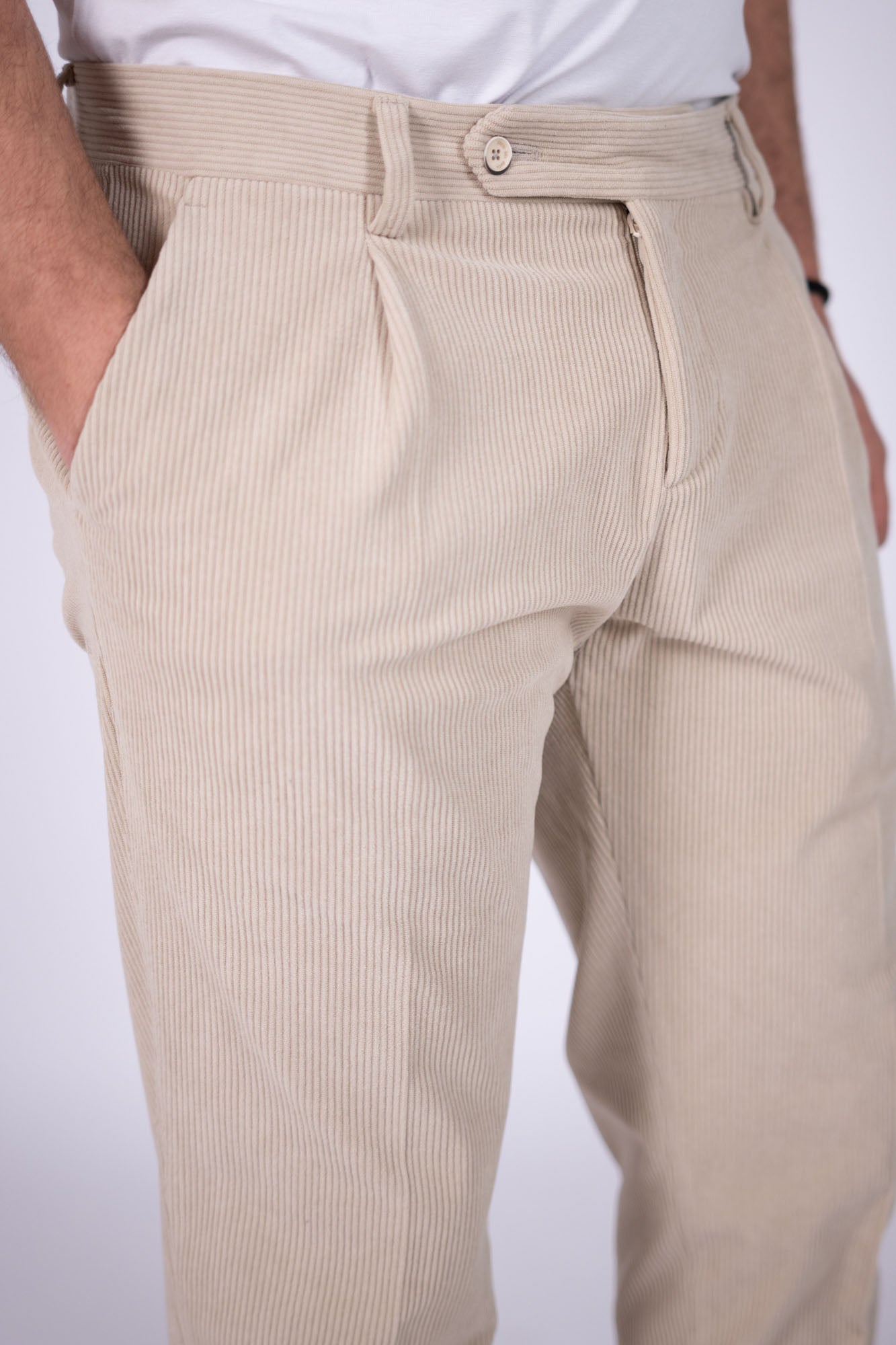 Pantalone Eredi Del Duca in velluto