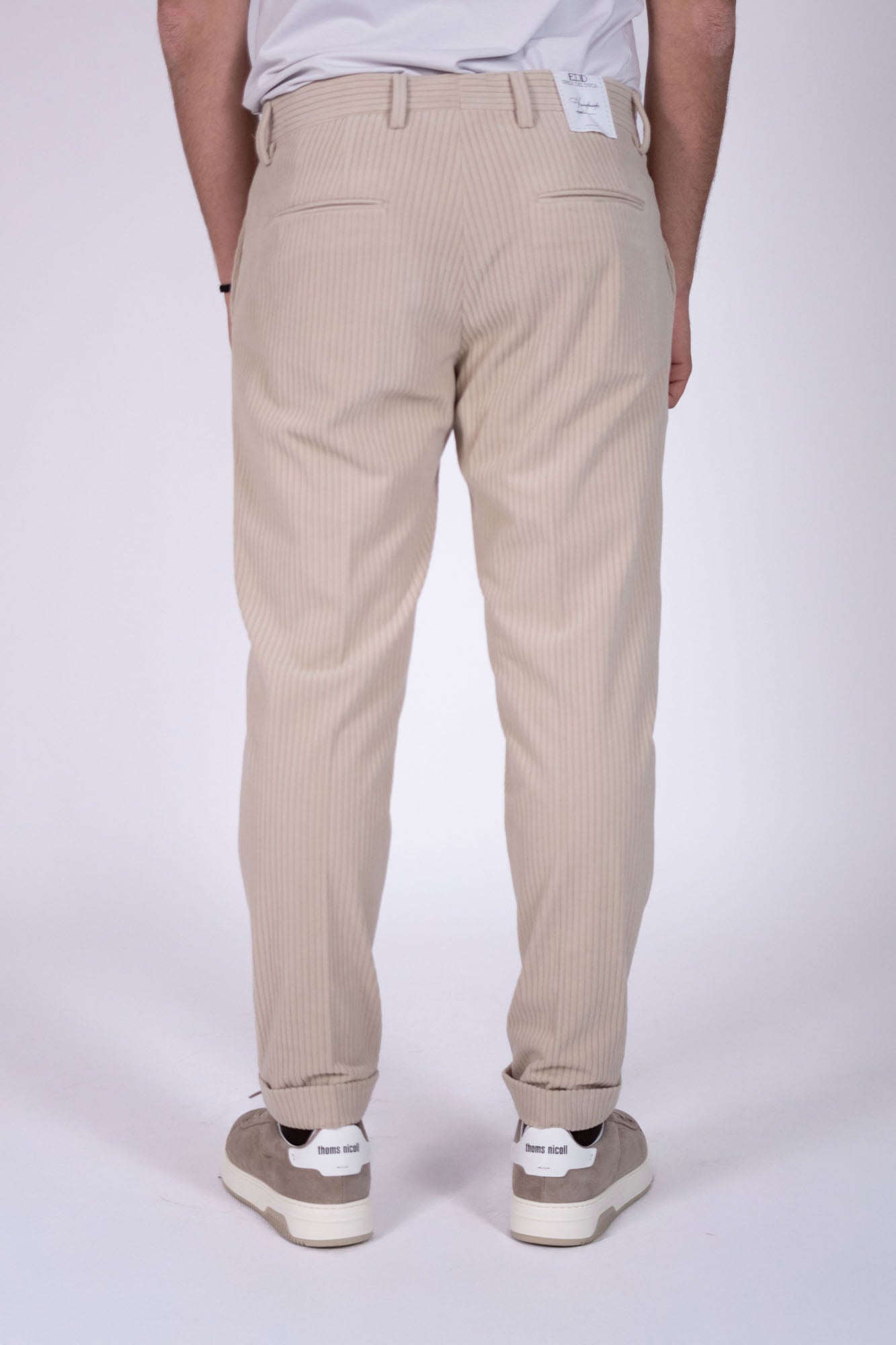 Pantalone Eredi Del Duca in velluto coste larghe