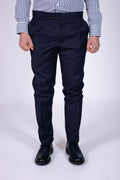 Pantalone Eredi Del Duca in lana con fibia