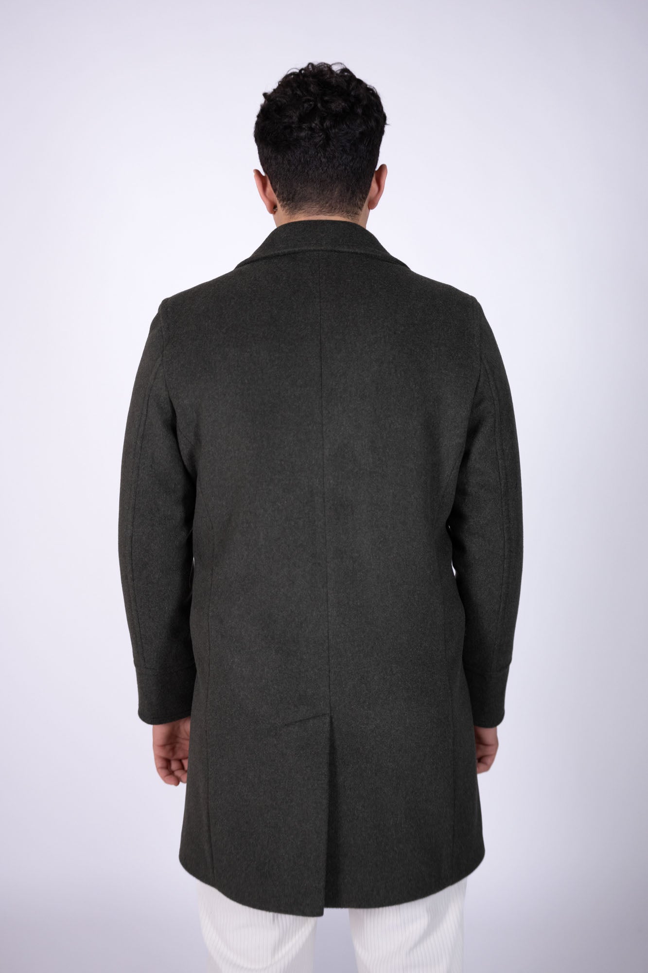 Cappotto doppiopetto Eredi Del Duca in lana