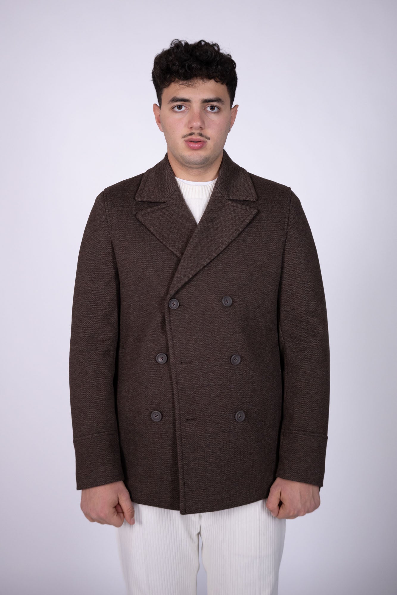 Cappotto doppiopetto Gazzarrini in lana