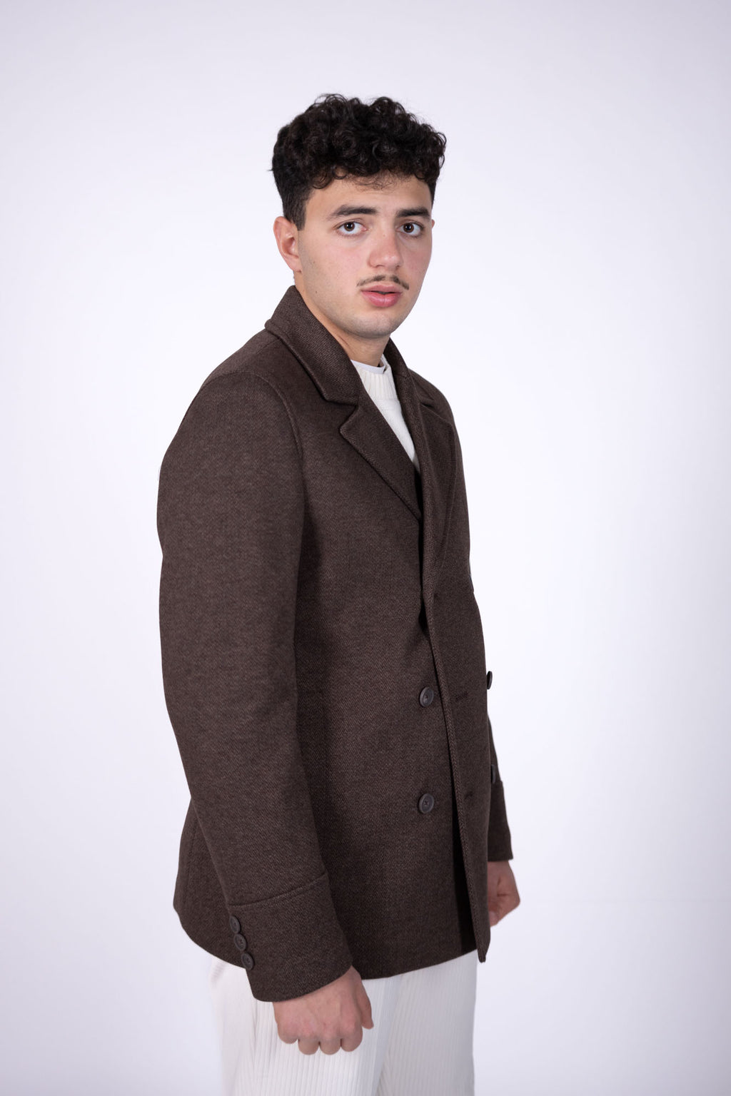 Cappotto doppiopetto Gazzarrini in lana