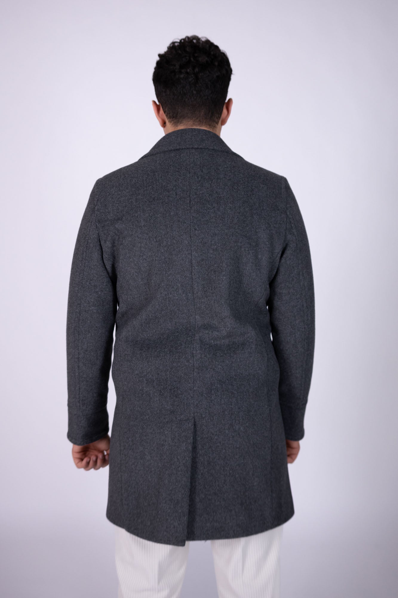 Cappotto doppiopetto Eredi Del Duca in lana