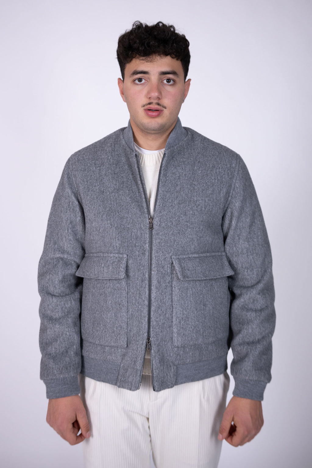 Bomber Eredi Del Duca in lana