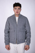 Bomber Eredi Del Duca in lana
