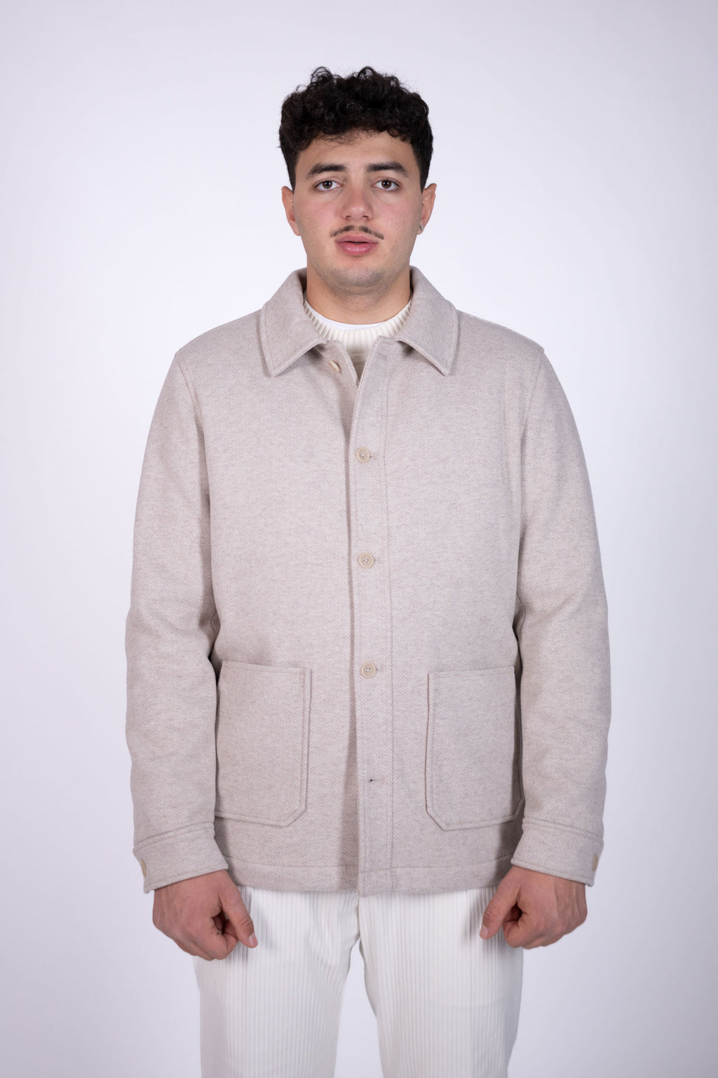 Free Jacket Gazzarrini lana e neoprene