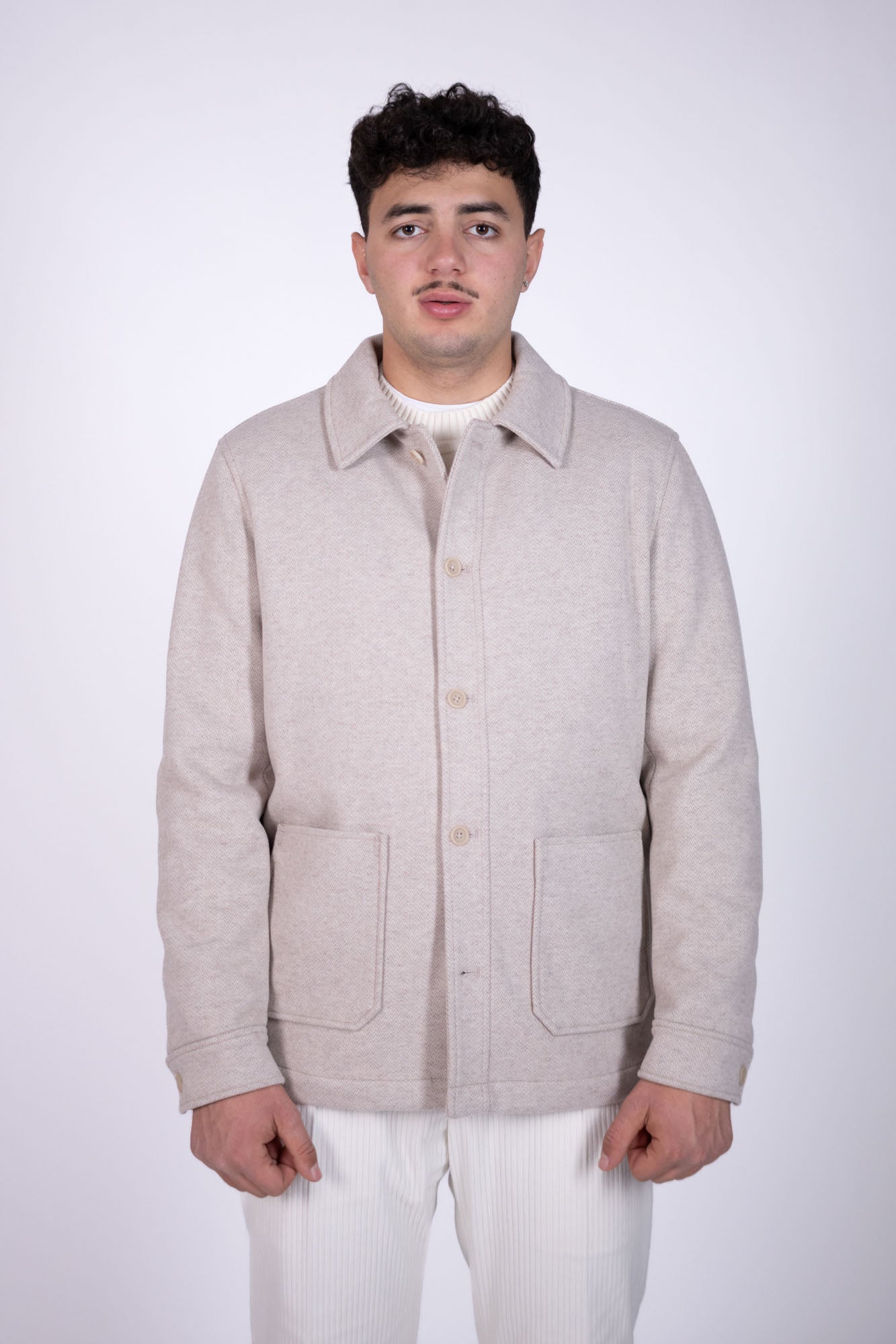 Free Jacket Gazzarrini lana e neoprene