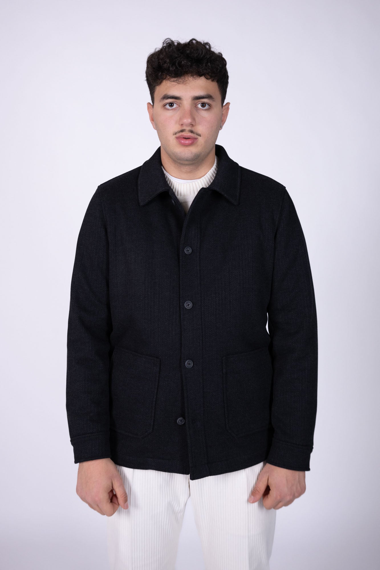Free Jacket Gazzarrini lana e neoprene
