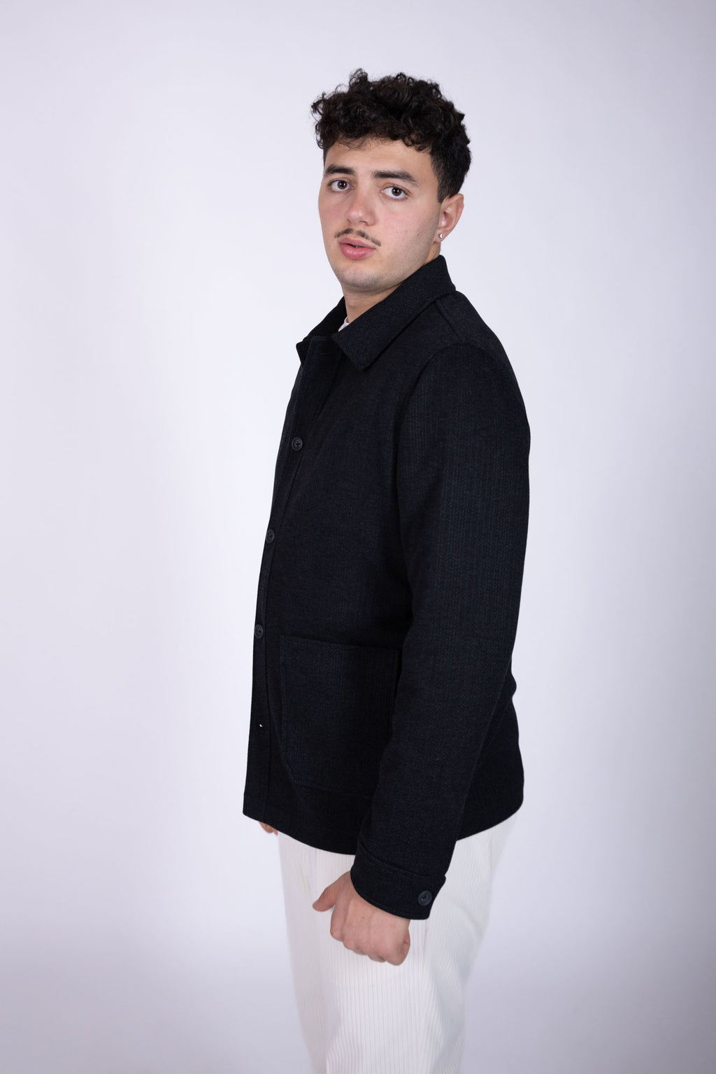 Free Jacket Gazzarrini lana e neoprene