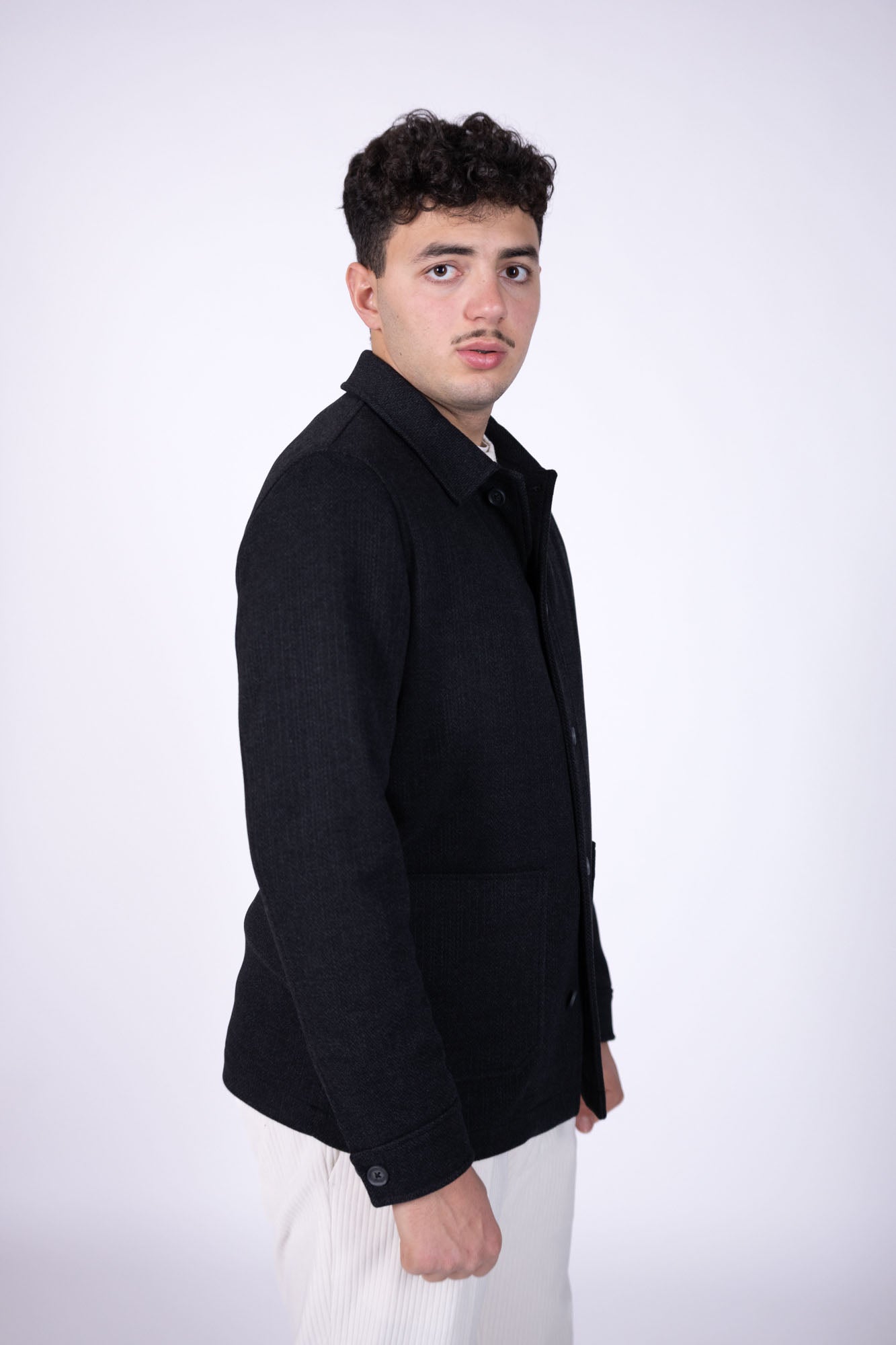 Free Jacket Gazzarrini lana e neoprene