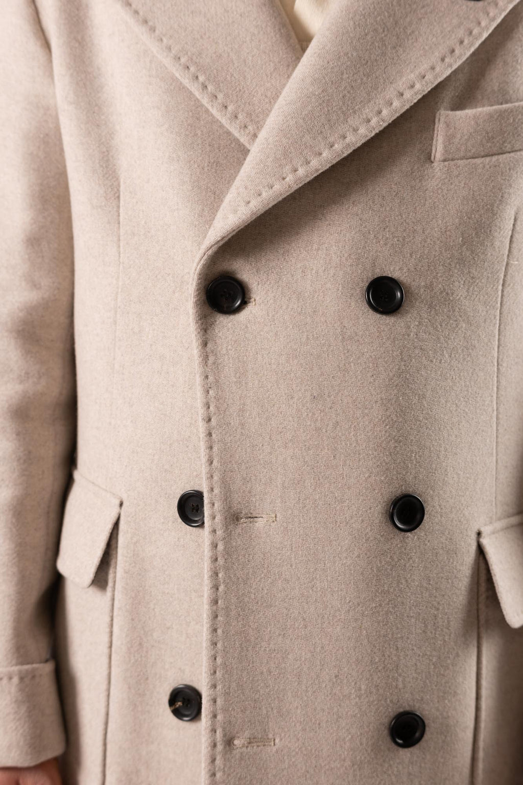 Cappotto doppiopetto Outfit in lana