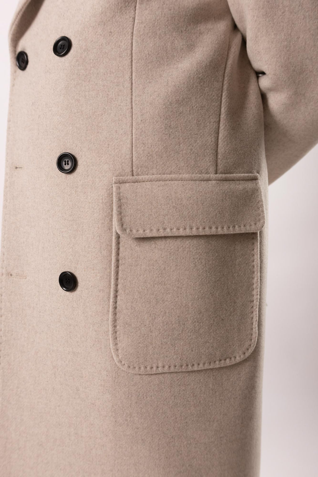 Cappotto doppiopetto Outfit in lana