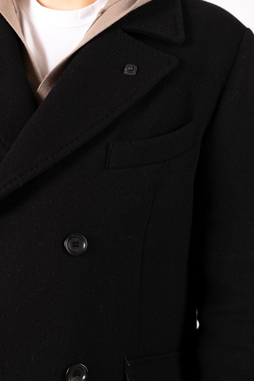Cappotto doppiopetto Outfit in lana