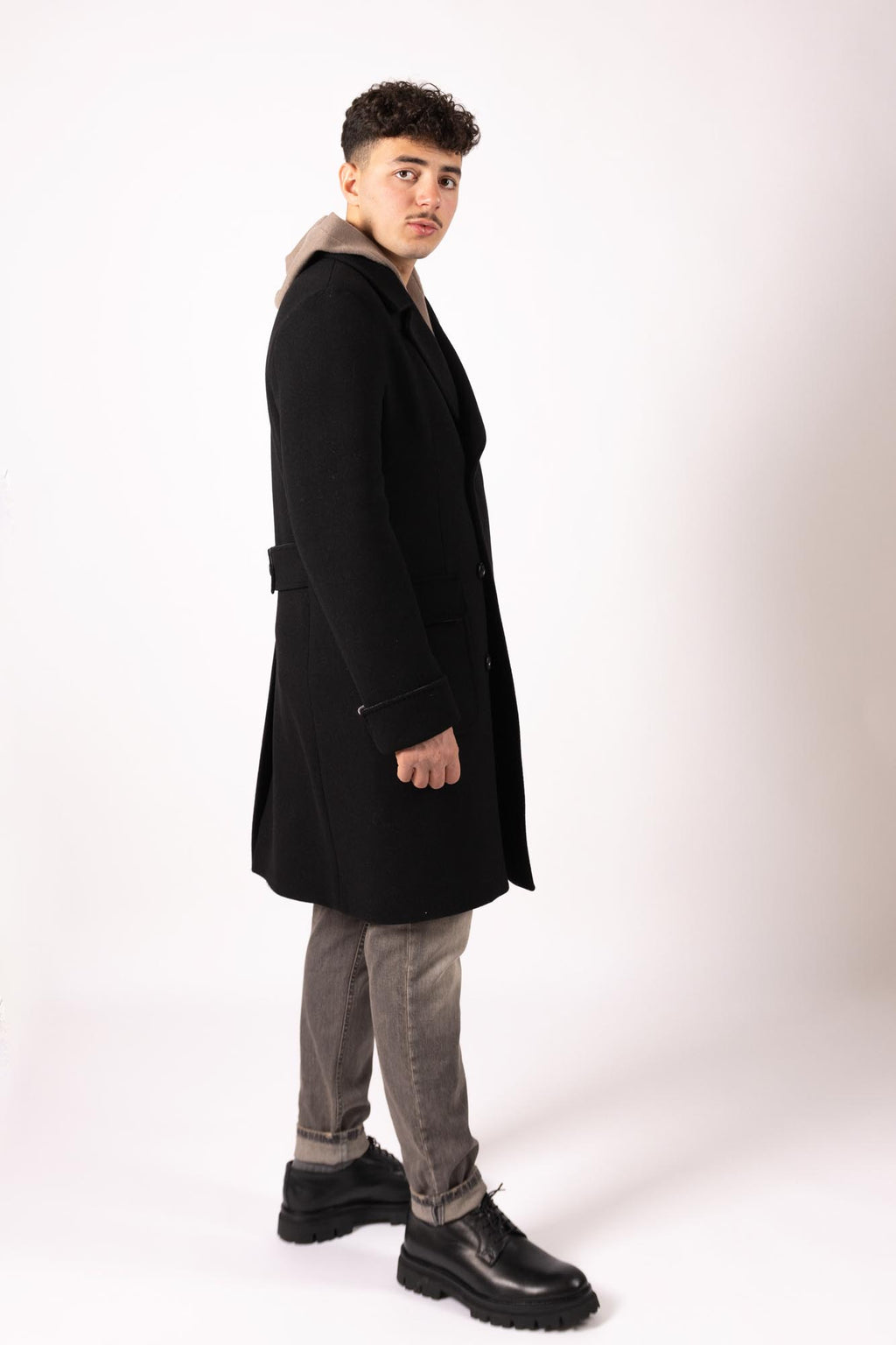Cappotto doppiopetto Outfit in lana
