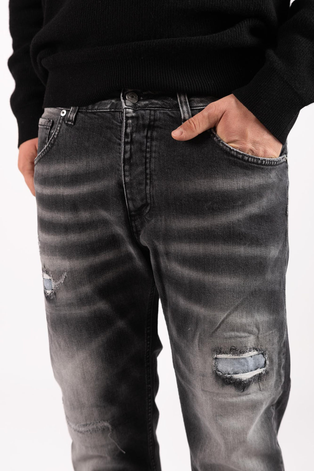 Jeans Different fondo nero