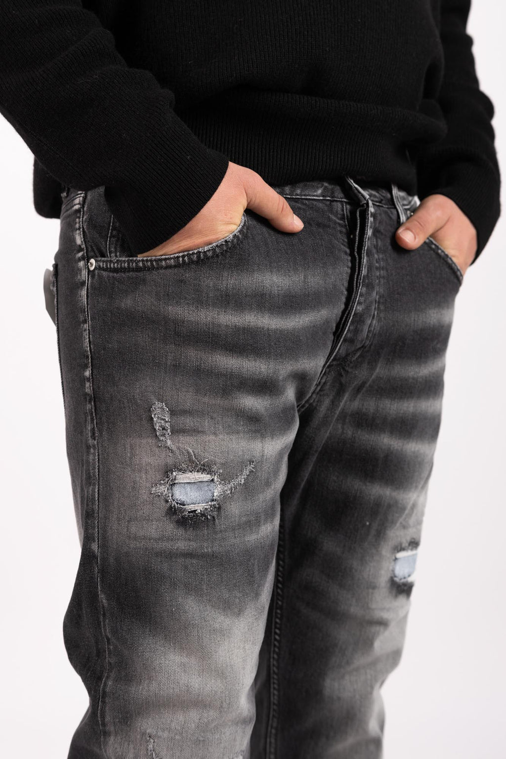 Jeans Different fondo nero