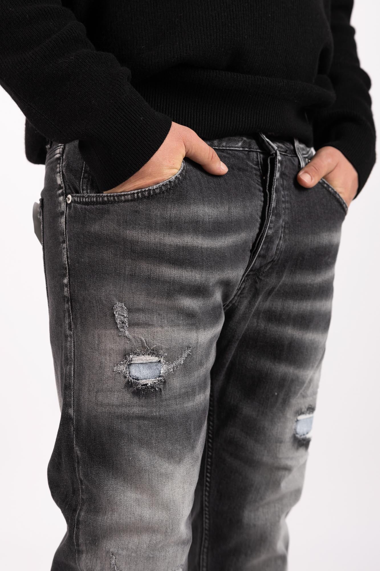 Jeans Different fondo nero