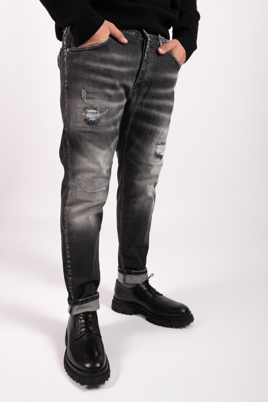 Jeans Different fondo nero