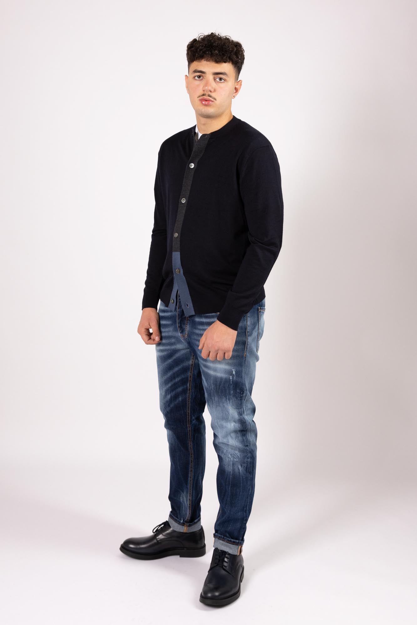 Cardigan Diktat con ricamo