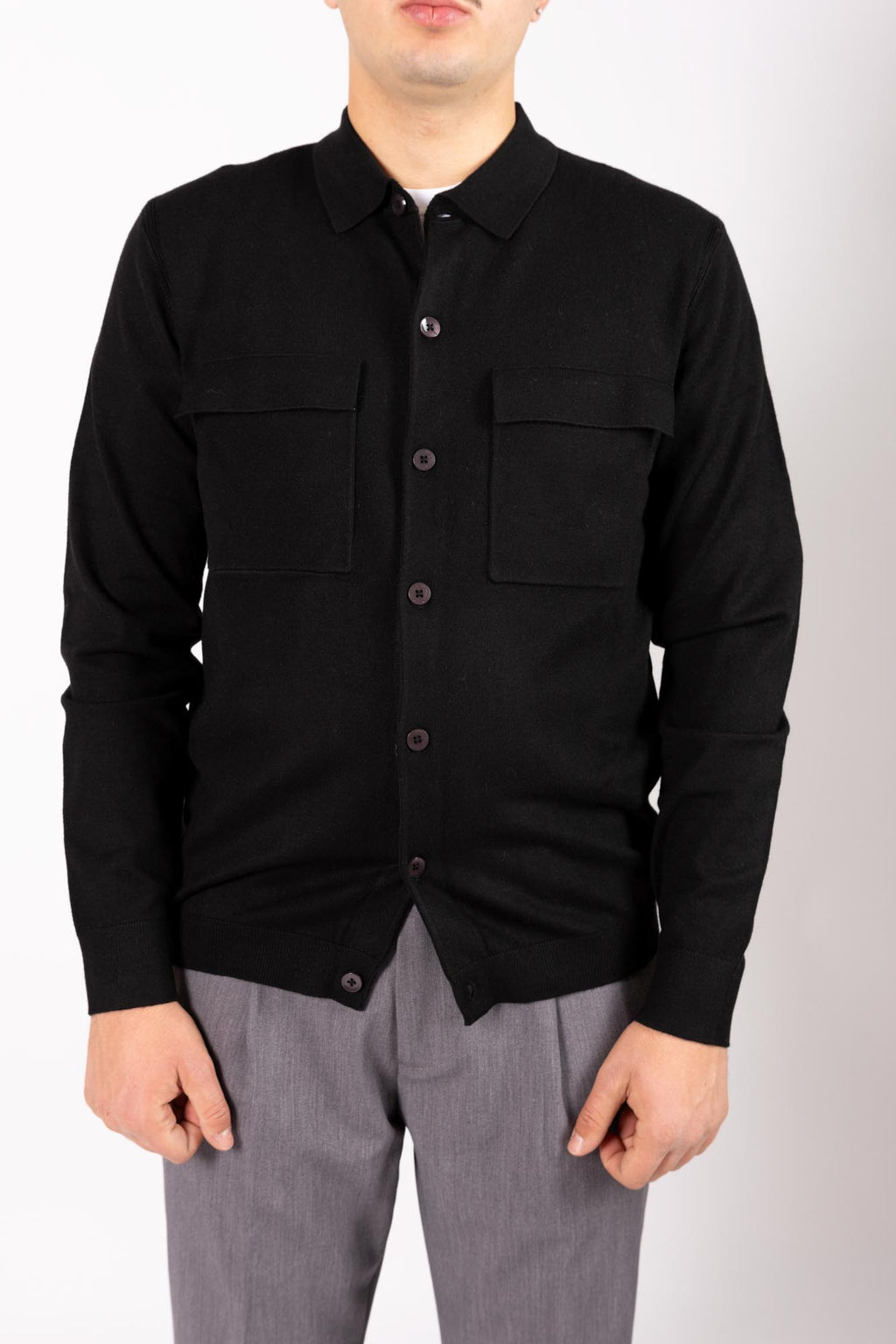 Cardigan Diktat doppio tascone