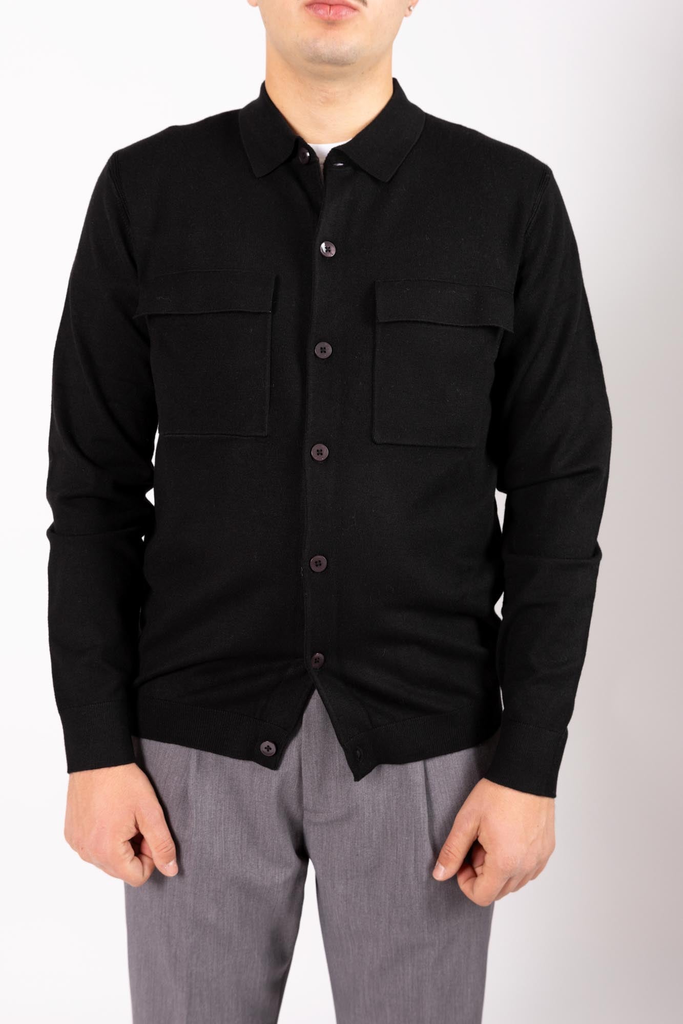 Cardigan Diktat doppio tascone