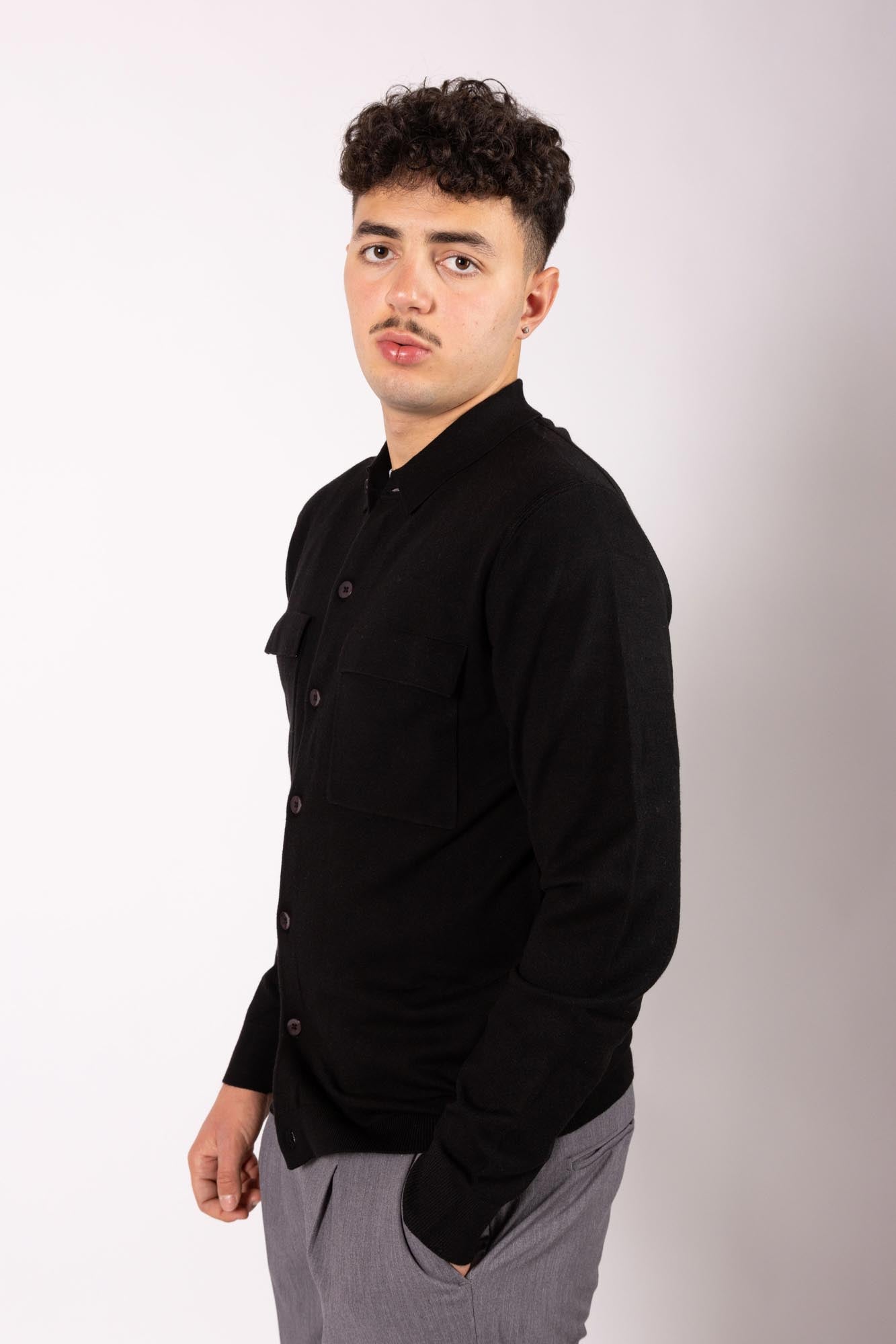 Cardigan Diktat doppio tascone