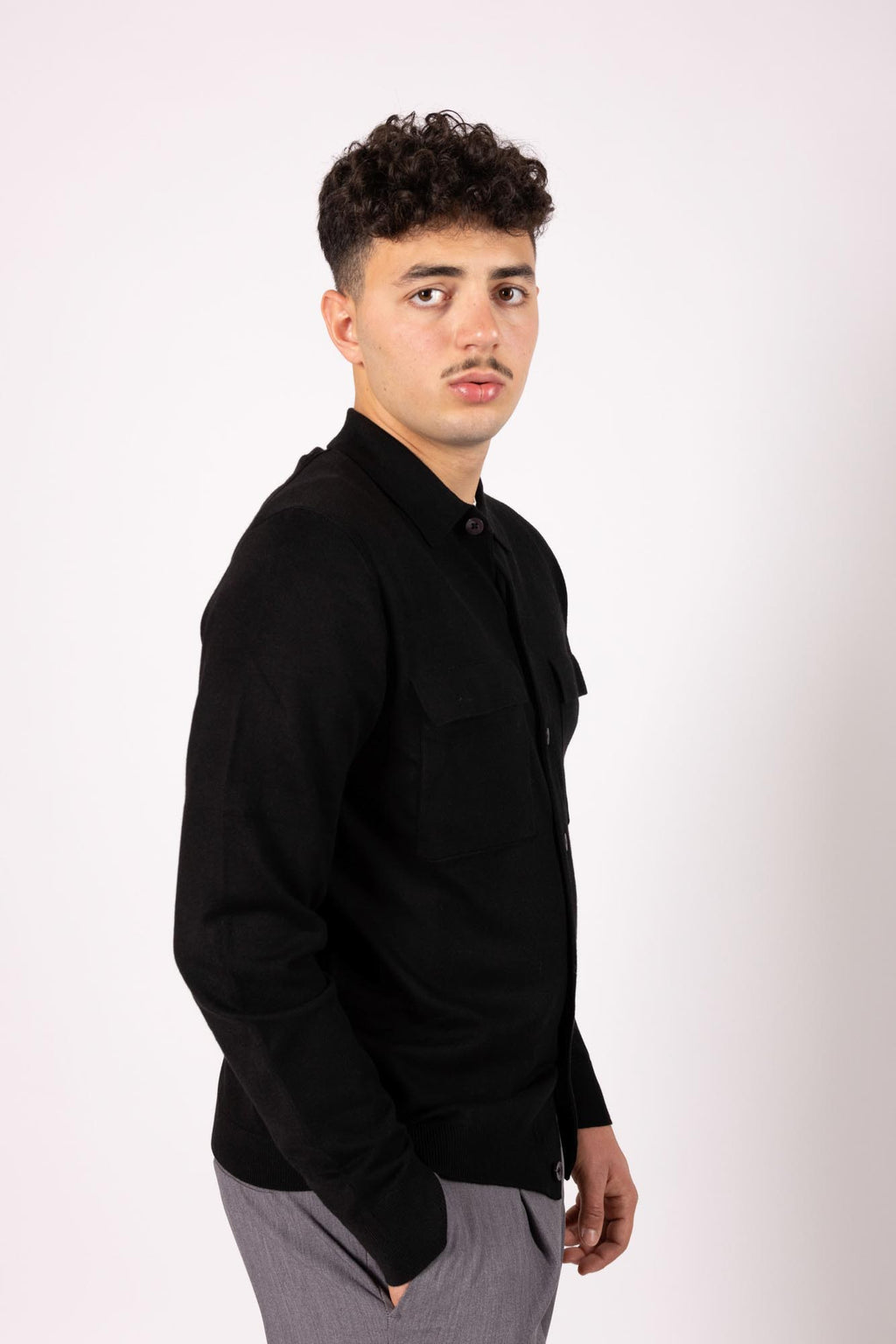 Cardigan Diktat doppio tascone