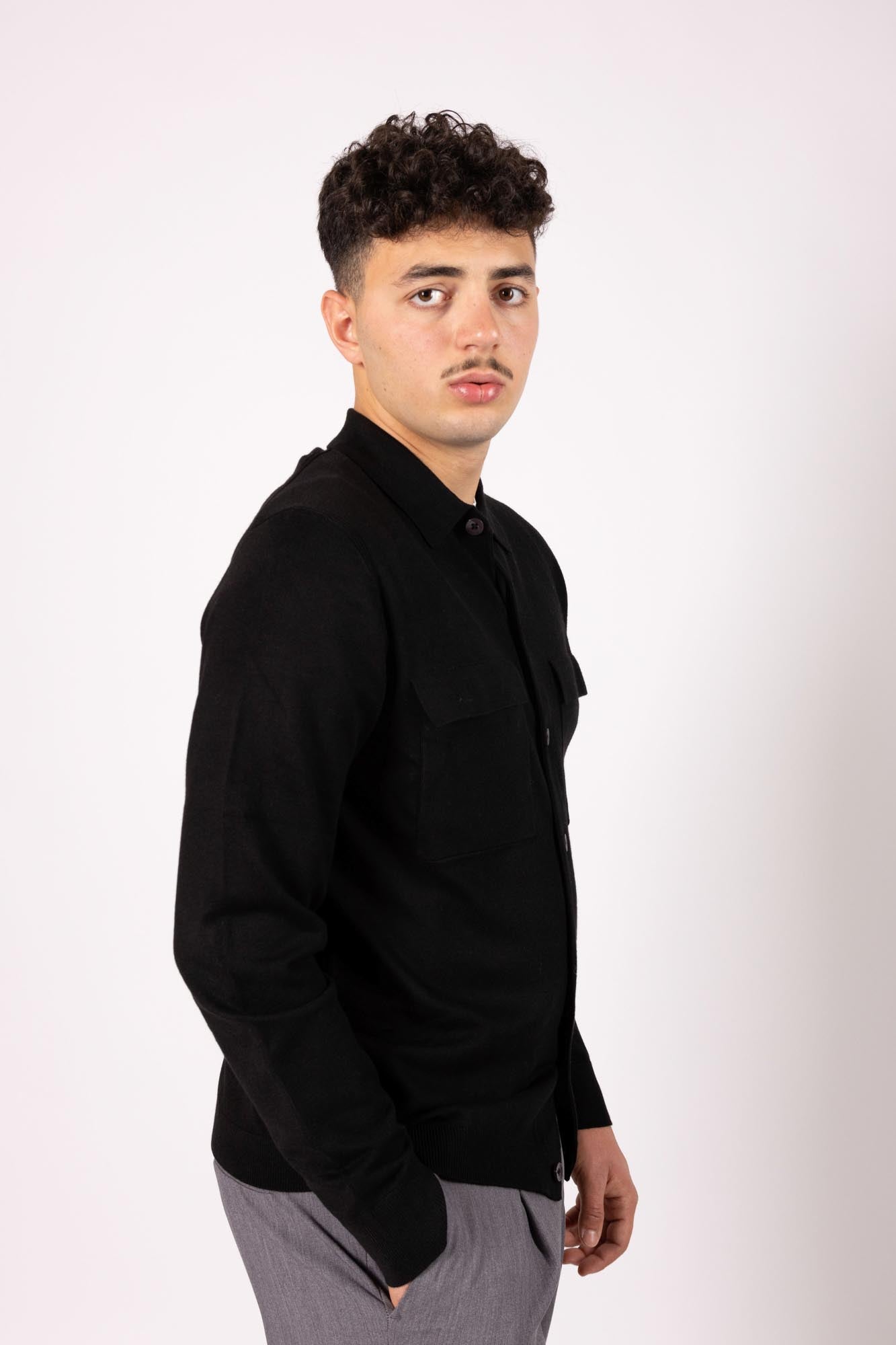 Cardigan Diktat doppio tascone