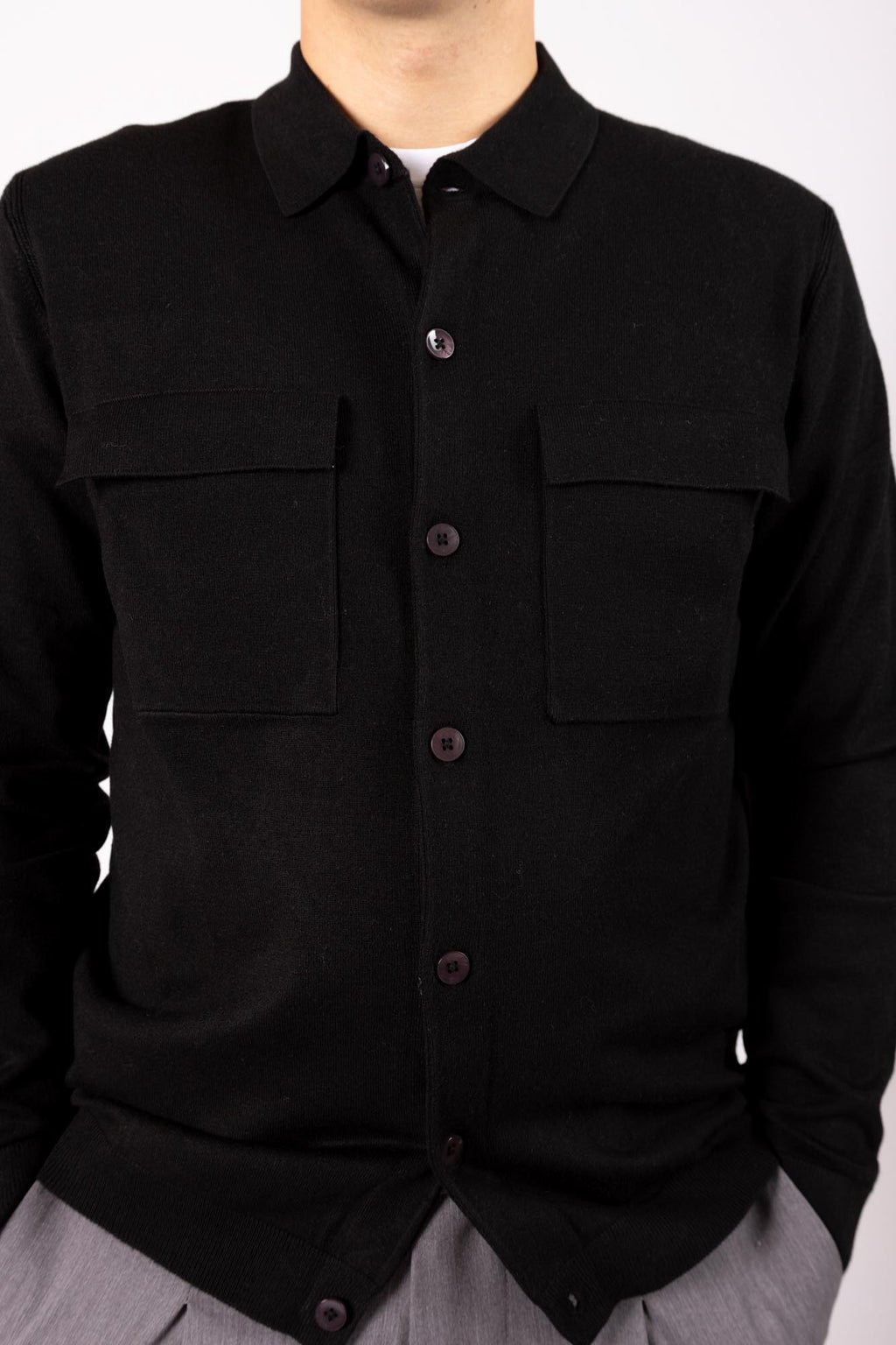 Cardigan Diktat doppio tascone